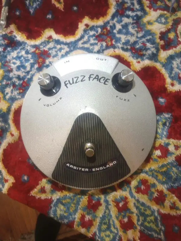 1966 Fuzzface Reproduction Pedal Decal Waterslide or Vinyl