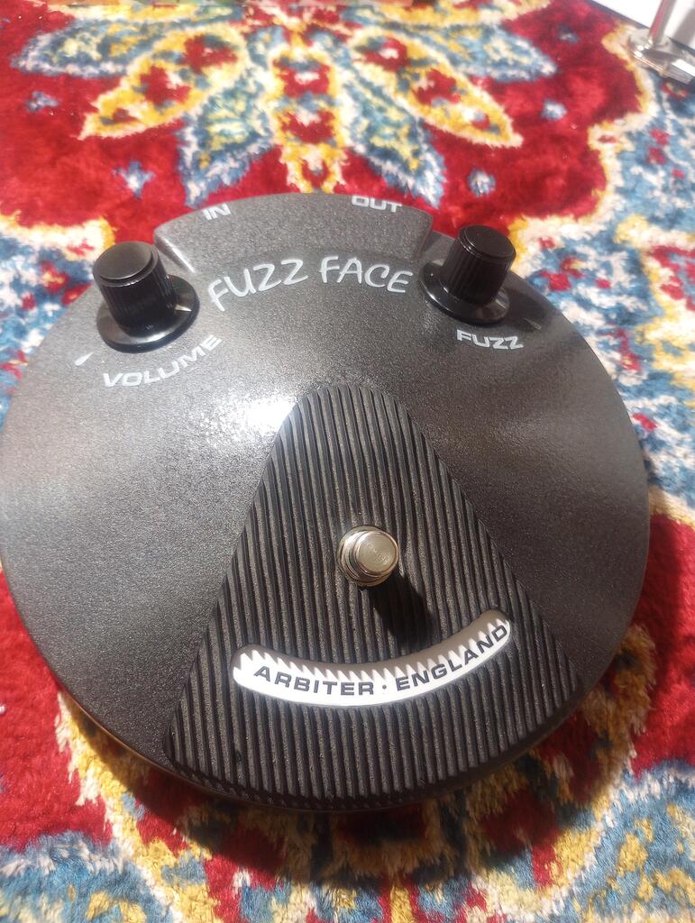 1967 / 1968 Fuzzface Reproduction Pedal Decal Waterslide or Vinyl Peel & Stick