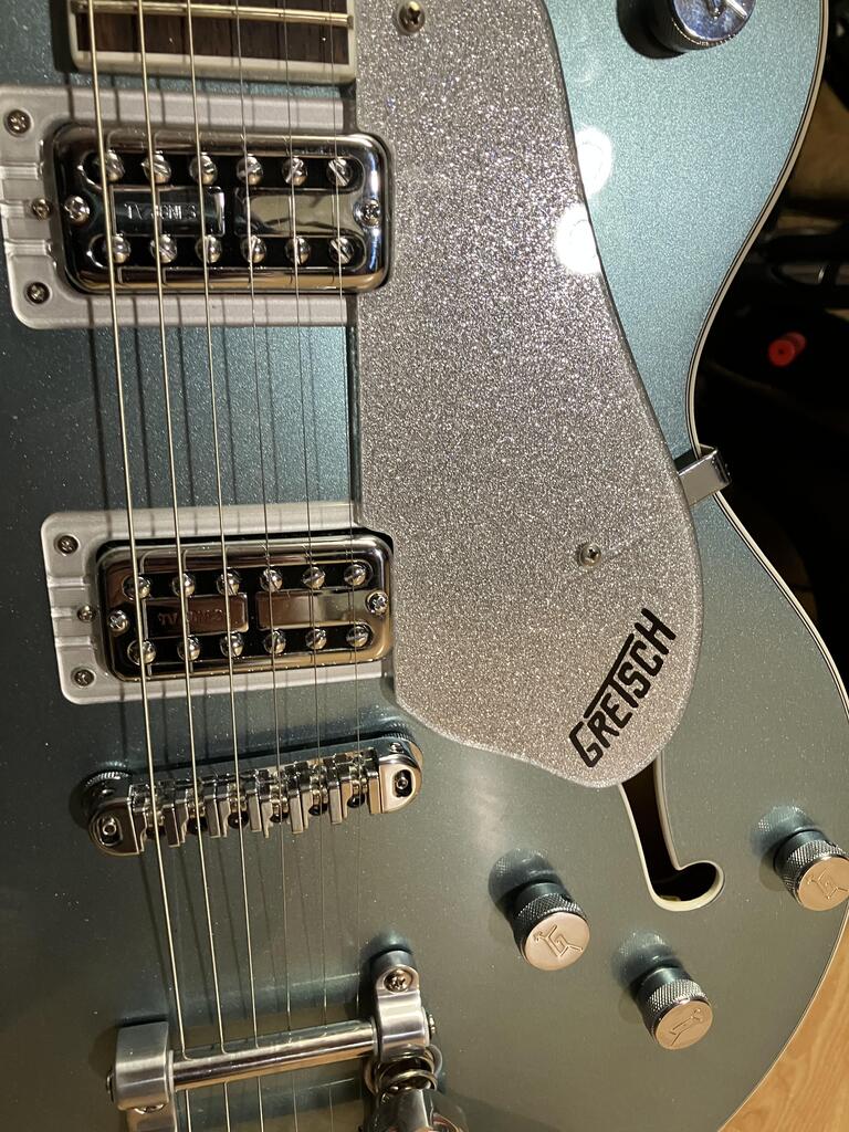 Gretsch Logo Guitar PickGuard Decals Vinyl or Foil