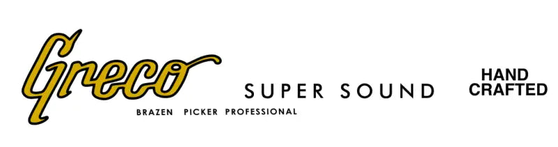 Greco Super Sound Stratocaster Headstock Decal Logo Waterslide