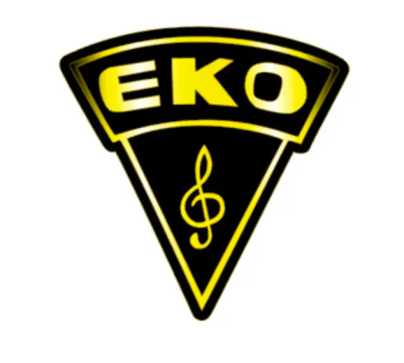 EKO Club Hollow Body Guitar Headstock Decal Logo Vinyl Foil