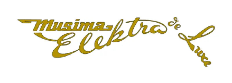 Musima Elektra De Luxe Guitar Headstock Decal Logo Waterslide, Vinyl or Foil