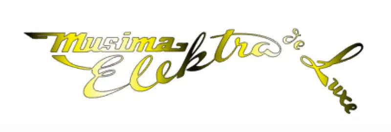 Musima Elektra De Luxe Guitar Headstock Decal Logo Waterslide, Vinyl or Foil