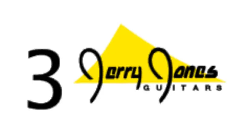 Jerry Jones Guitar Headstock Decal Logo Waterslide