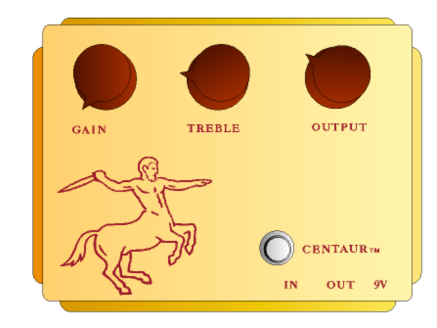 Klon Centaur Horsie and Non Horsie Long And Short Tail Guitar Effects Pedal Repro Restoration Decal