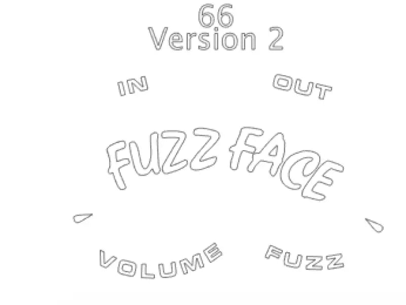 Fuzz Face Restoration Package 10 FF Decals And 10 Smiles Any Year Or Color Waterslide or Vinyl Peel & Stick
