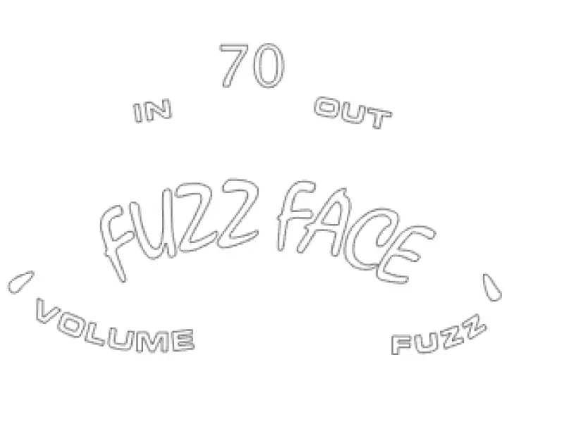 Fuzz Face Restoration Package 10 FF Decals And 10 Smiles Any Year Or Color Waterslide or Vinyl Peel & Stick