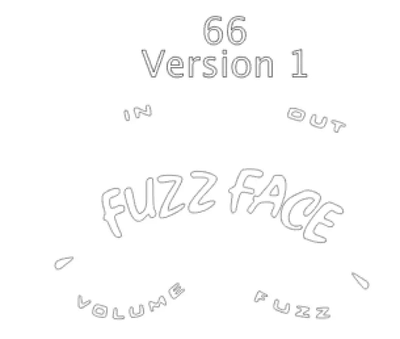 Fuzz Face Restoration Package 10 FF Decals And 10 Smiles Any Year Or Color Waterslide or Vinyl Peel & Stick