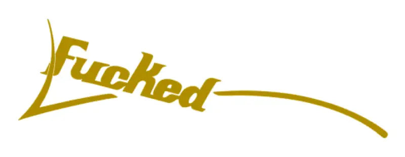 Ibanez Parody Funny Fuckoff Fucked Guitar Headstock Decal Logo