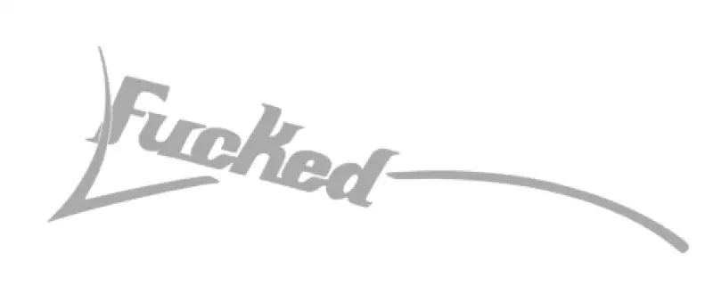 Ibanez Parody Funny Fuckoff Fucked Guitar Headstock Decal Logo