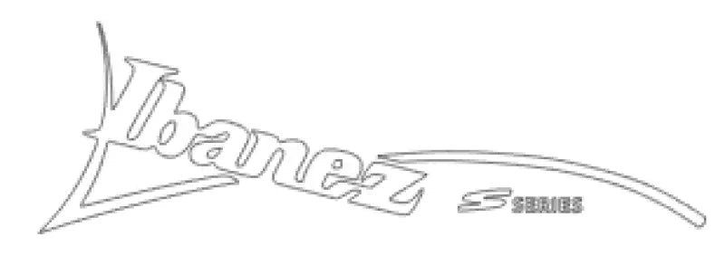 Ibanez S Series or Pro Line Repro Headstock Decal Logo Waterslide - Guitar-Restore