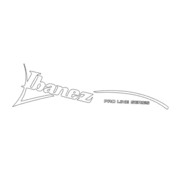 Ibanez S Series or Pro Line Repro Headstock Decal Logo Waterslide - Guitar-Restore
