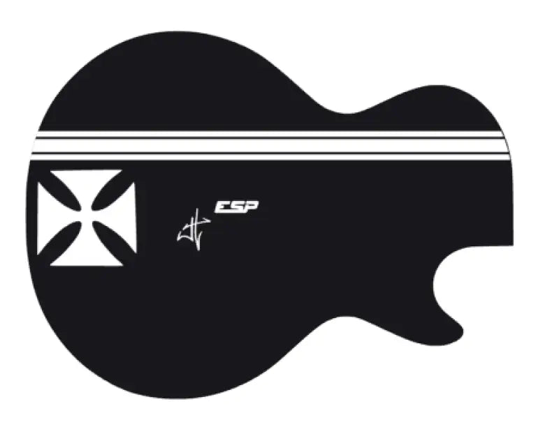 James Hetfield Signature LP Iron Cross Guitar