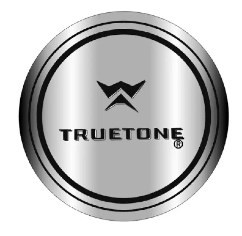 Kay Truetone 60's Western Auto Vanguard 145 Silver Disk Emblem Guitar Headstock Decal Logo Brushed Silver Foil Peel & Stick