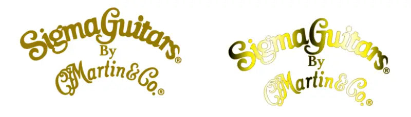 Sigma Guitars By Martin Guitar Headstock Decal Logo Foil or Vinyl