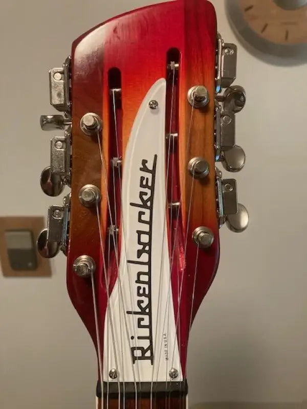 Reproduction Plastic Fang Truss Rod Cover For Rickenbacker