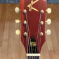 Kay Guitar Headstock Decal Logo White Waterslide or Vinyl Peel & Stick