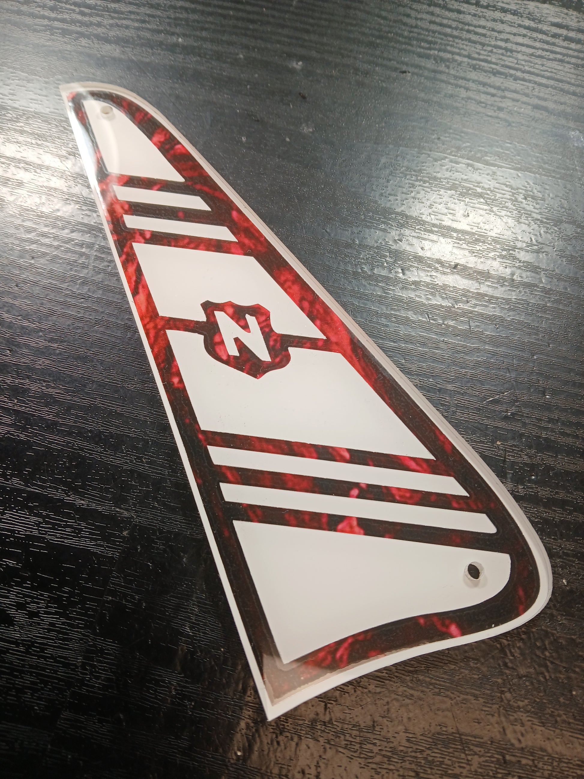 1936 - 1937 National Triolian Trojan Resonator Guitar Replacement Pick Guard Acrylic