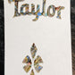 Taylor Guitar Headstock Decal Logo Abalone Vinyl Peel & Stick