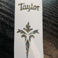 Taylor Guitar Headstock Decal Logo Abalone Vinyl Peel & Stick