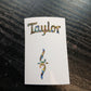 Taylor Guitar Headstock Decal Logo Abalone Vinyl Peel & Stick