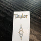 Taylor Guitar Headstock Decal Logo Abalone Vinyl Peel & Stick