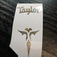 Taylor Guitar Headstock Decal Logo Abalone Vinyl Peel & Stick