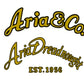 Aria Dreadnaught And Aria & Co Martin Lawsuit Acoustic Guitar Headstock Logo Decal