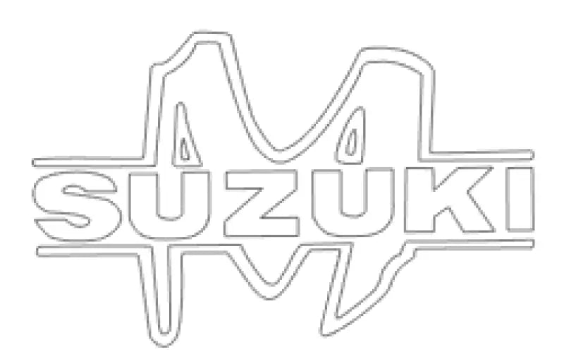 Suzuki M Guitar Headstock Decal Logo Vinyl or Foil Matsumoku