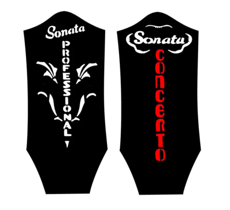 Harmony Sonata Professional And Sonata Concerto Guitar Headstock Decal Logo Vinyl Peel & Stick