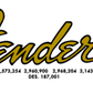 Fender Jazz Bass Headstock Decal Logo Waterslide Years 1961-1967