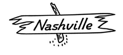 Gretsch Nashville Sign Post Pickguard Decal Vinyl Top or Reverse