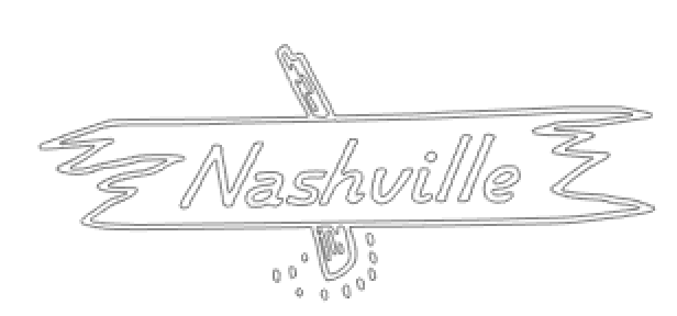 Gretsch Nashville Sign Post Pickguard Decal Vinyl Top or Reverse