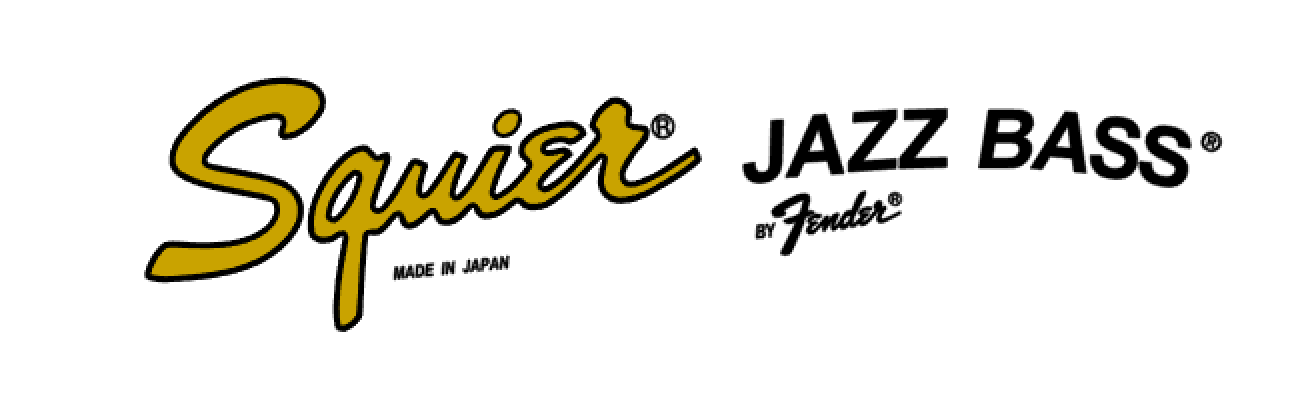 Squier JV Japan Jazz Bass Guitar Headstock Decal Logo Waterslide