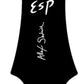 ESP Alex Skolnick Guitar Headstock Decal White Waterslide