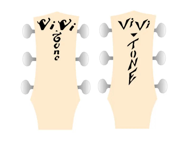 Vivi-Tone 1930's Kalamazoo Guitar Headstock Decal