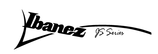 Ibanez JS Series Satriani Headstock Logo Decal Waterslide, Vinyl or Foil Peel & Stick