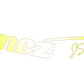 Ibanez JS Series Satriani Headstock Logo Decal Waterslide, Vinyl or Foil Peel & Stick