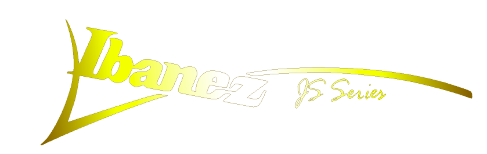 Ibanez JS Series Satriani Headstock Logo Decal Waterslide, Vinyl or Foil Peel & Stick
