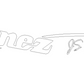 Ibanez JS Series Satriani Headstock Logo Decal Waterslide, Vinyl or Foil Peel & Stick