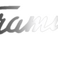 Framus Guitar Headstock Decal Logo&nbsp; Peel And Stick Vinyl or Foil. Thank you!