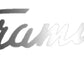 Framus Guitar Headstock Decal Logo&nbsp; Peel And Stick Vinyl or Foil. Thank you!