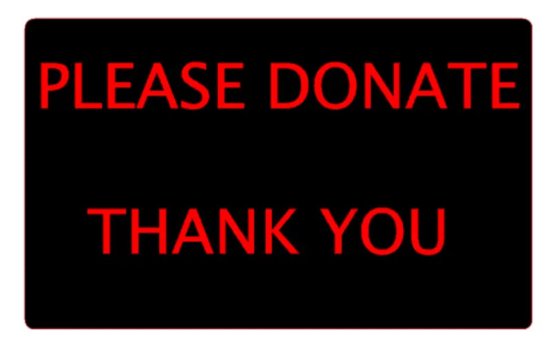 Donation For Support - $1