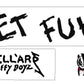 James Hetfield EET FUK Guitar Graphic Decal Set Vinyl