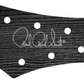PRS Silver Sky USA Guitar Complete Headstock Overlay Decal And Logo Ebony Wood Grain Vinyl