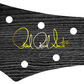 PRS Silver Sky USA Guitar Complete Headstock Overlay Decal And Logo Ebony Wood Grain Vinyl