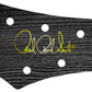 PRS Silver Sky USA Guitar Complete Headstock Overlay Decal And Logo Ebony Wood Grain Vinyl