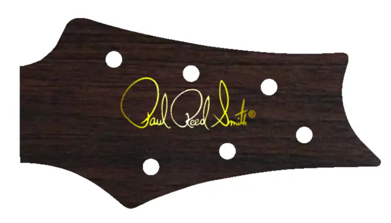 PRS Silver Sky USA Guitar Complete Headstock Overlay Decal And Logo Rosewood Grain Vinyl
