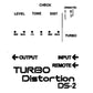 Boss Pedal Restoration Decal Sets-Chorus, Blues Driver, Turbo Distortion, Metal Zone, Bass Overdrive