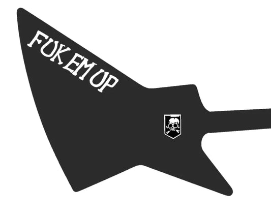 James Hetfield Metallica FUK EM UP Guitar Body Graphic Decal Set . Vinyl.&nbsp;Thank you.